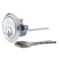 Yale Replacement Rim Cylinder 190 x 40mm Chrome