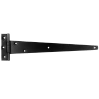 A Perry No.121A Light Tee Hinge 250mm Black
