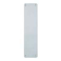 Weldit Finger Plate 305 x 76mm Satin Aluminium