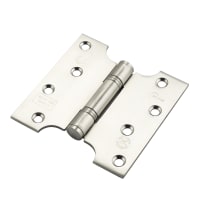 Frisco Parliament Hinges 102 x 102 x 152mm Polished Stainless Steel
