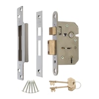 ERA Viscount 5 Lever Security Sashlock 2 1/2 inch / 65mm  Satin Finsh