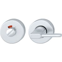 Hoppe Duraplus Escutcheon Disabled Turn/Indicator 67 x 52mm Satin Anodised Aluminium 42KS