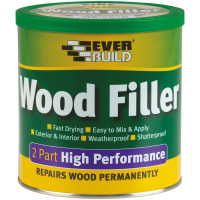 Everbuild 2-Part High Performance Wood Filler 500g Mahogany
