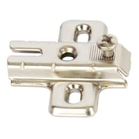 Hafele Cruciform Mounting Plate Kitchen Cabinet Hinges Nickel Plated