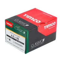 TIMCO Classic Multi Purpose Screw 30 x 4mm (L x Diameter) Box of 200
