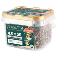 TIMCO Classic C2 Screw 50 x 4mm (L x Diameter) Box of 800