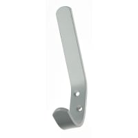 Strip Pattern Hat and Coat Hook 125mm H Satin Anodised Aluminium