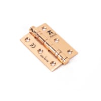 From the Anvil Ball Bearing Butt Hinge 76mm Polished Bronze (Pair)