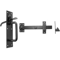 A Perry No.50/4S Suffolk Latch Heavy Duty 75mm Black