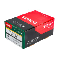 TIMco Classic Countersunk Head Screw 50 x 5.0mm Yellow Box of 200