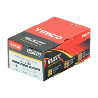 TIMco Velocity Premium Wood Screw 50 x 5mm (L x Diameter) Box of 200