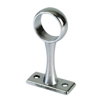 Sapphire Wardrobe Rail Centre Hanging Bracket 19mm Diameter Chrome