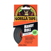 Gorilla Tape Handy Roll 25mm x 9m Black