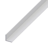 Rothley Aluminium L Shaped Equal-Sided Angle Bar 2m x 25 x 1mm
