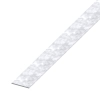 Rothley Chrome Galvanised Steel Flat Bar 1m x 23.5 x 1.2mm