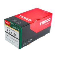 TIMCO Classic Pozi Countersunk Wood Screw 150 x 11.57mm Box of 200