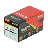 TIMCO Velocity Premium Multi-Use Screw 150 x 6mm (L x Diameter) Box of 100