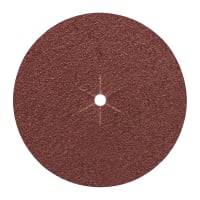 Bosch Sanding Discs 40 Grit 125mm Diameter Brown Pack of 5