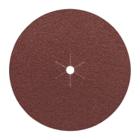 Bosch Sanding Discs 60 Grit 125mm Diameter Brown Pack of 5