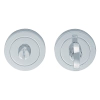 Carlisle Brass Bathroom Thumb Turn and Release Satin Chrome