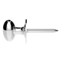 Carlisle Brass Oval Thumb Turn with Release 36mm Polished Chrome