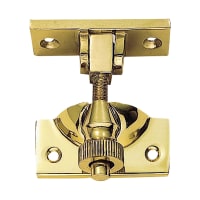 Carlisle Brass Sash Fastener Brighton Pattern 56 x 71mm Polished Brass