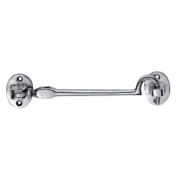 Carlisle Brass Silent Pattern Cabin Hook 104mm Polished Chrome