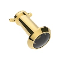 Carlisle Brass Standard Door Viewer 180 Degree Plastic Lens Polished Brass