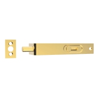 Carlisle Brass Sunk Slide Flush Bolt 100 x 18mm Polished Brass