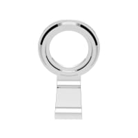 Carlisle Brass Architectural Quality Cylinder Latch Pull Polished Chrome