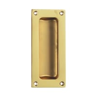 Carlisle Brass Flush Pull 102 x 45mm Polished Brass