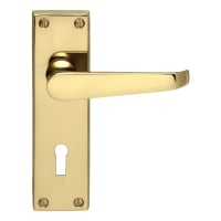 Carlisle Brass Victorian Lever Lock Contract Polished Brass