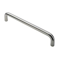 Eurospec 'D' Pull Handle 425 x 19mm Satin Stainless Steel