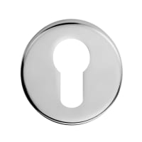 Eurospec Escutcheon Euro Profile 52 x 8mm Bright Stainless Steel