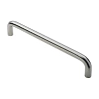 Eurospec 'D' Pull Handle 450 x 19mm Satin Stainless Steel