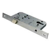 Eurospec Easi-T Contract Din Euro Profile Nightlatch 85mm Satin Stainless Steel