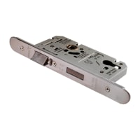 Eurospec Easi-T Din Profile Escape Lock 60mm Satin Stainless Steel