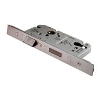 Eurospec Easi-T Din Euro Profile Sashlock 72mm Satin Stainless Steel