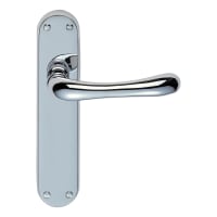 Manital Euroline Ibra Lever on Backplate Polished Chrome