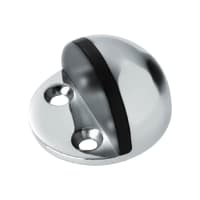 Eurospec Floor Mounted Door Stop 44mm Satin Stainless Steel