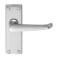 Carlisle Brass Victorian Lever Latch Furniture Satin Chrome