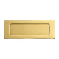 Carlisle Brass Victorian Letter Plate 305 x 103mm Polished Brass
