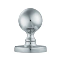 Manital Ball Mortice Knob 45mm Polished Chrome