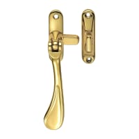 Carlisle Brass Victorian Reversible Casement Fastener Polished Brass