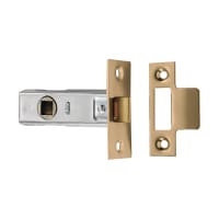 Eurospec Tubular Latch 76mm Florentine Bronze