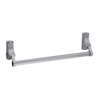 Eurospec Push Bar Panic Latch 760mm Silver