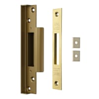 ERA Fortress Sashlock Rebate Kit Brass 178 x 30 x 13mm