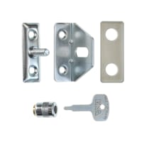 ERA Window Locking Catch With Standard Key 48 x 32 x 17mm Satin
