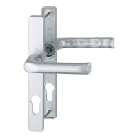 Hoppe Duraplus London Handle 205 x 27mm Aluminium Silver