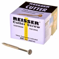 Reisser Cutter Pozi Partial Thread Woodscrews 4 x 60mm Pack of 200